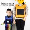Children Dodgeball Vest For Parent-child Outdoor Games With 5 Balls, Specification: Large (Green) - Image 5