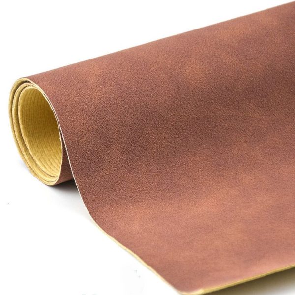 50 X 68cm Thickened Waterproof Non-Reflective Matte Leather Photo Background Cloth (Brown)