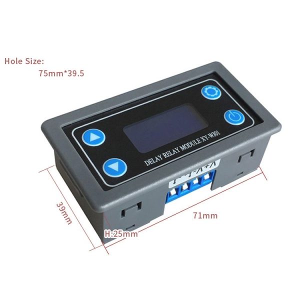 12 / 24V Relay Module Cycle Trigger Delay Power-Off Delay Timing Circuit Switch (PCB) - Image 3