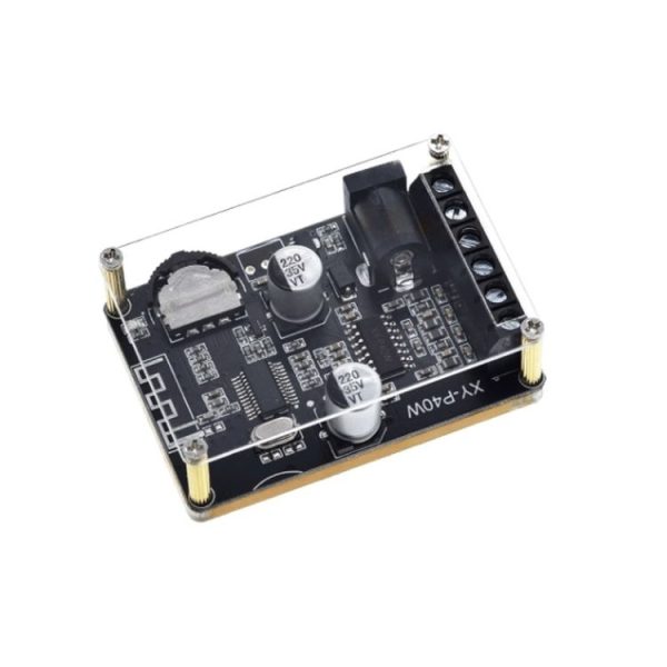 30W / 40W Stereo Bluetooth Power Amplifier Plate 12V / 24V High Power Module With Acrylic Shell - Image 2