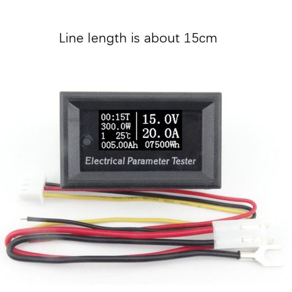 OLED 50A / 100A Universal Voltage Current Power Meter (Separate Meter) - Image 4