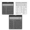 Sunreed KC9001S 29 Keys Financial Office Digital Bluetooth Keyboard With Display, Style: Single Zero Version (Black) - Image 2