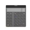 Sunreed KC9001S 29 Keys Financial Office Digital Bluetooth Keyboard With Display, Style: Double Zero Version (Black)