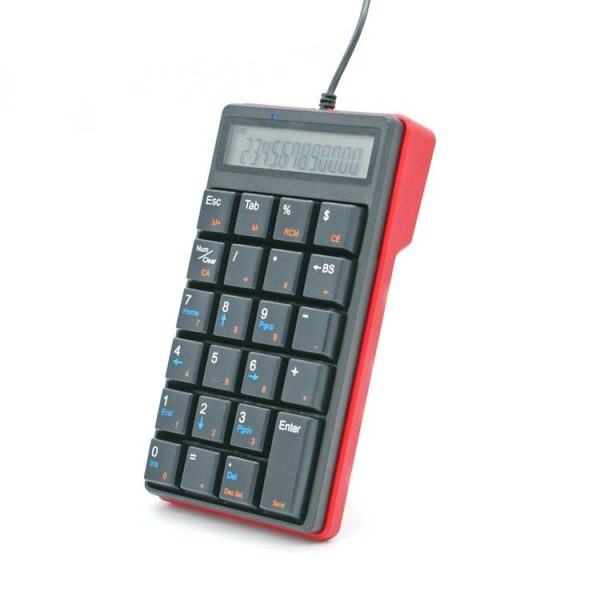 Sunread SK24 23 Keys Wired Numeric Keypad With Screen, Cable Length: 1.5m (Regular Version)