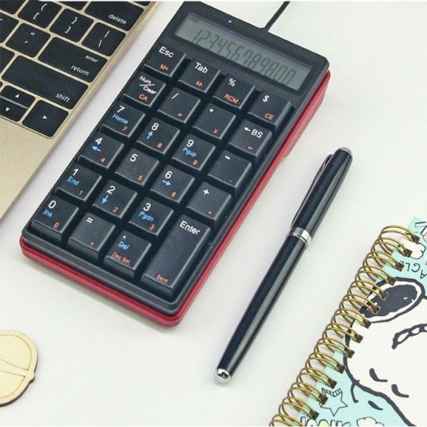 Sunread SK24 23 Keys Wired Numeric Keypad With Screen, Cable Length: 1.5m (Regular Version) - Image 7