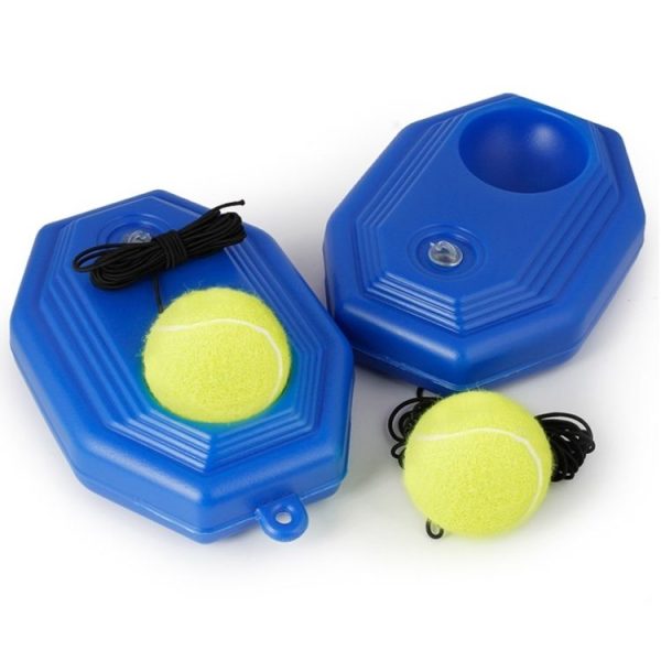 2 PCS High Elastic Wear-Resistant Tennis Trainer (With Rope & Ball)