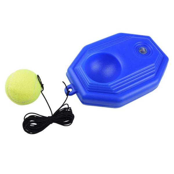 2 PCS High Elastic Wear-Resistant Tennis Trainer (With Rope & Ball) - Image 2