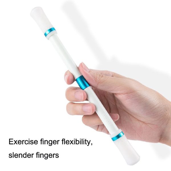 3 PCS Beginners Non-slip Wear-resistant Portable Rotating Pen (Black + Blue) - Image 6