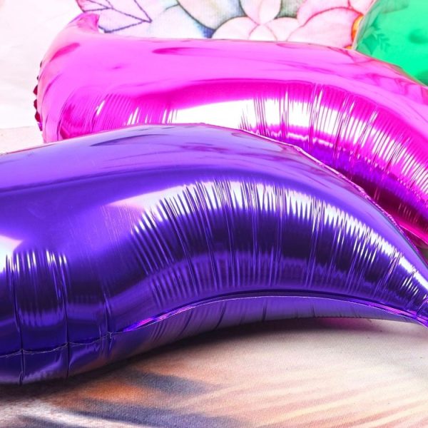 10 PCS 24 Inch S-Shaped Balloon Fish Tail Wavy Balloon Birthday Wedding Party Arrangement Balloon (24-inch Tiffany blue S-shaped) - Image 4