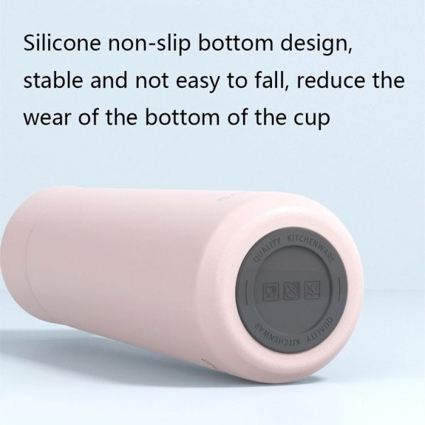 Saylee 304 Stainless Steel Portable Thermos Cup, Capacity: 420ml (Blue) - Image 6