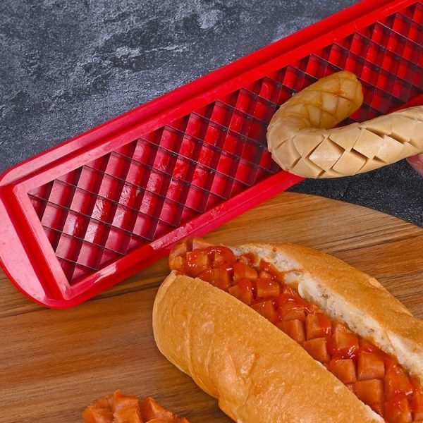 Hot Dog Ham & Egg Cutter Barbecue Cut Texture Tool - Image 5