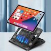 Foldable Laptop Desktop Heightening Cooling Bracket (Pink) - Image 7