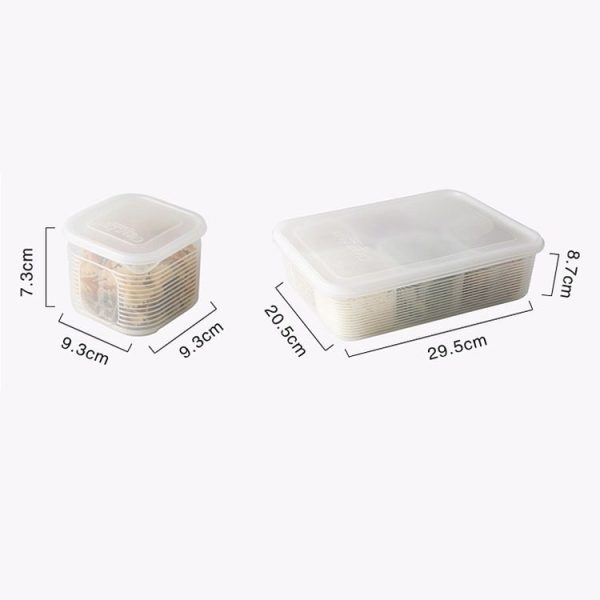 A2958 Chopped Onion Garlic Refrigerator Preservation Box with Lid, Specification: Small - Image 3