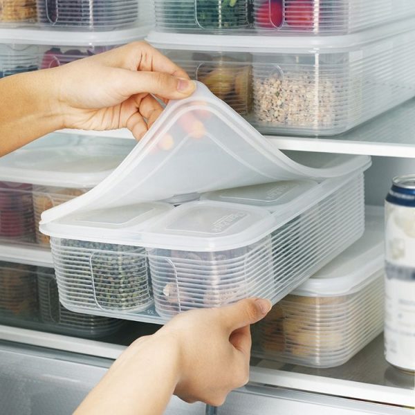 A2958 Chopped Onion Garlic Refrigerator Preservation Box with Lid, Specification: Small - Image 6