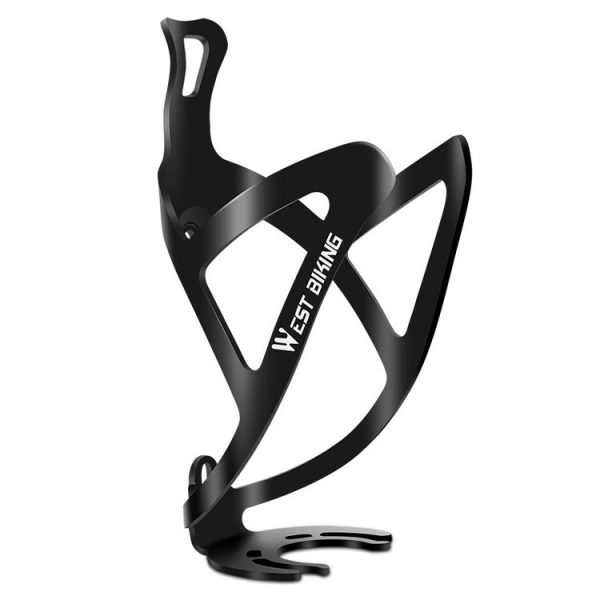 WEST BIKING Bicycle Aluminum Beverage Bottle Holder, Colour: Black