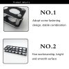 Acrylic Round Hole Wine Glass Holder, Layer (specification): 6 Grids - Image 4