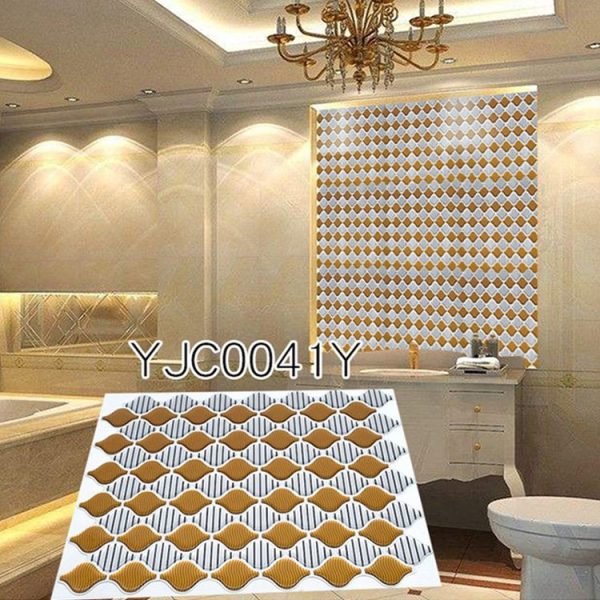 Home 3D Stereo Waterproof Crystal Epoxy Wall Sticker (YJC0056Y) - Image 7