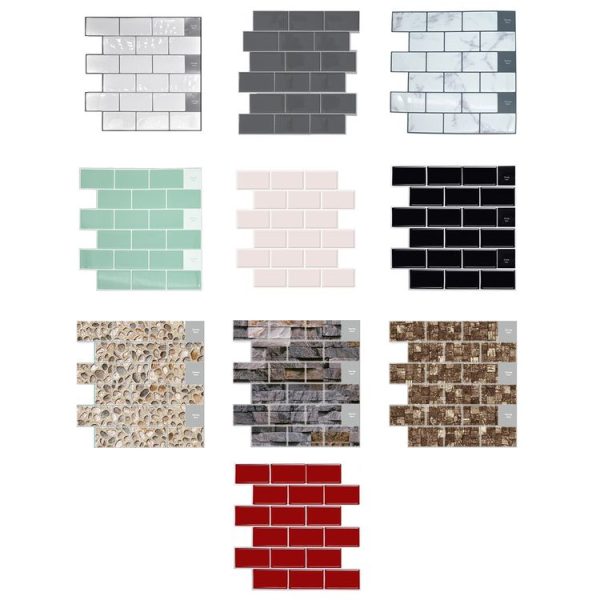 Waterproof and Oilproof 3D Wall Sticker (YJC0094) - Image 2