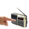 Y-928 FM Radio LED Display MP3 Support TF Card U Disk (Gold) - Image 5