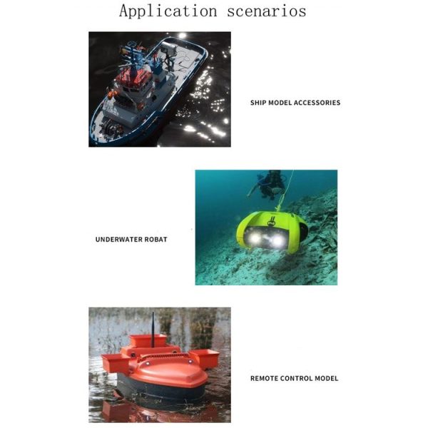 CCW Ship Model Underwater Propeller Waterproof Brushless Motor Underwater Robot - Image 7