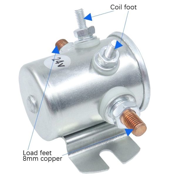 200A Forklift Winch Machine Push High Car Motor Start Relay, Rated voltage: 12V - Image 5