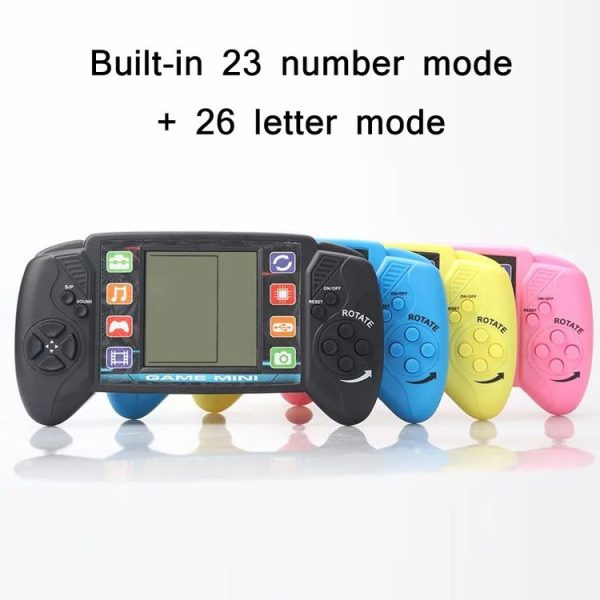 Large Screen Children Handheld Game Console Electronic Toys (Black) - Image 2