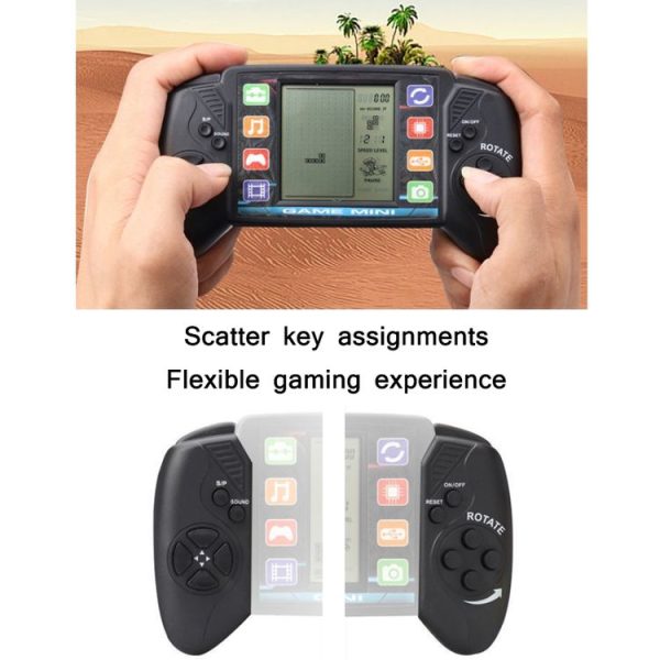 Large Screen Children Handheld Game Console Electronic Toys (Black) - Image 4