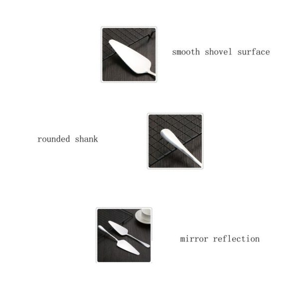 Stainless Steel Triangular Toothed Cake Pizza Shovel - Image 4