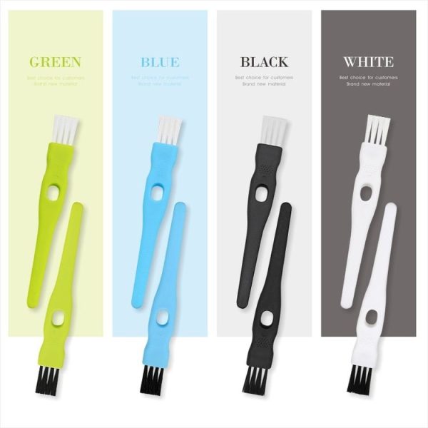 50 PCS Crevice Cleaning Brush Garlic Masher Brush Coffee Machine Brush (Random Color Delivery) - Image 2