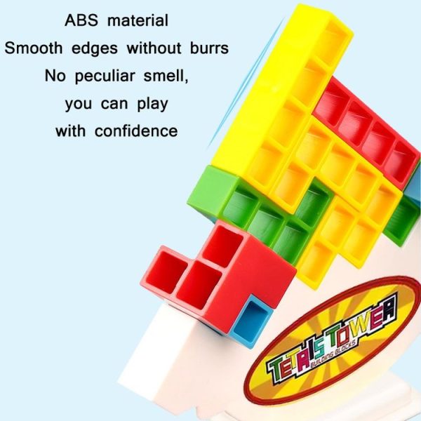 16 PCS Balance Swing Stack High Building Blocks Parent-Child Board Game - Image 5