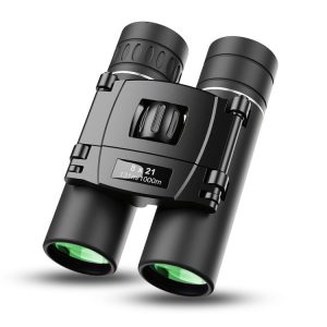 APEXEL 8 x 21 Zoom Binoculars Telephoto 3000m Long Distance Foldable HD Mini Telescope (Black)