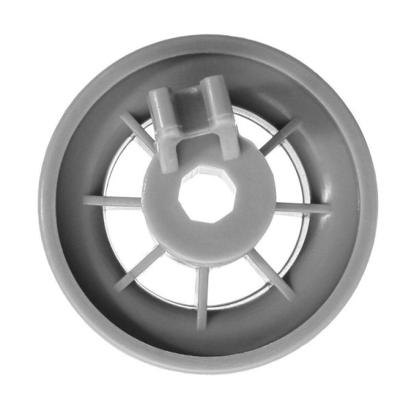 4 PCS Wheels for Bosch Siemens Neff 165314 Dishwasher Accessories (Light Grey) - Image 3
