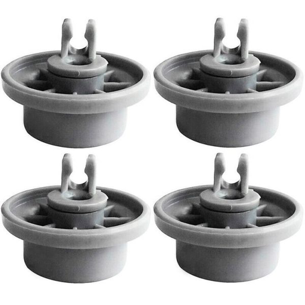4 PCS Wheels for Bosch Siemens Neff 165314 Dishwasher Accessories (Light Grey) - Image 5