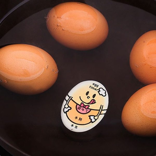 Boiled Egg Timer Reminder Color-changing Cartoon Egg Timer, Specification: Pink Chick - Image 4