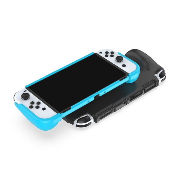 DOBE TNS-1186 Game Console TPU Anti-skid Protective Case For Switch OLED (Red) - Image 6