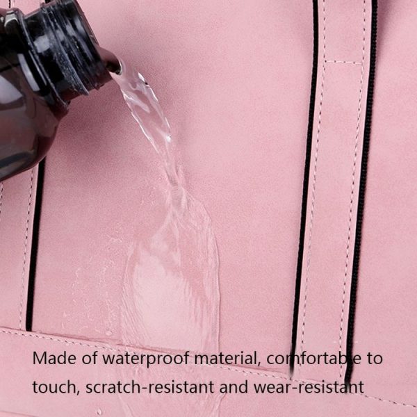 Q5 PU Waterproof and Wear-resistant Laptop Liner Bag, Size: 13 / 13.3 inch (Pink) - Image 4