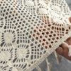Widened And Stitched Rustic Knitted Hollow Tablecloth, Size: 30x280cm (Phoenix Double Stitching) - Image 3