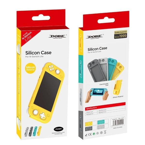 DOBE TNS-19073 Game Console All-Inclusive Silicone Protective Case For Switch Lite (Yellow) - Image 7