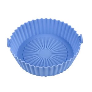 Air Fryer Special High Temperature Oil Absorption Silicone Pad, Colour: Sky Blue