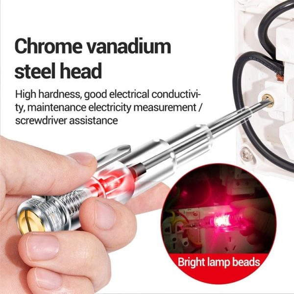 ANENG Multi-Function Induction High-Brightness Transparent Test Pen Screwdriver (B09) - Image 5