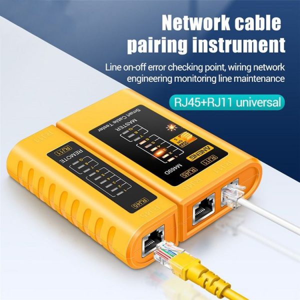 ANENG 2 PCS Multifunctional Network Cable Crystal Head Unilateral Detector, Random Color Delivery - Image 5