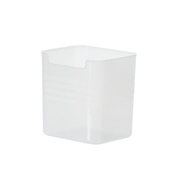 3 PCS Refrigerator Side Door Storage Box Food Classification Fresh-keeping Box (Matte Transparent) - Image 2