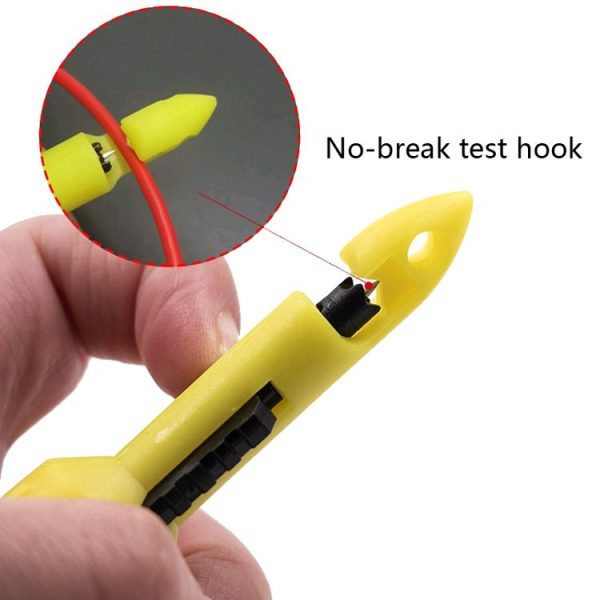 2 PCS Automotive Circuit Repair Tool Free Line Punch Device (Red+Black) - Image 6
