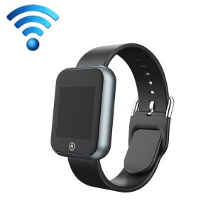 HZQW-101 Silent Alarm Shock Smart Wireless Watch Bed Rest Corrector (Black)