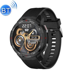 MT12 Smart Call Music Play Guide Step Smart Wireless Sports Watch (Black)