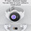 MT12 Smart Call Music Play Guide Step Smart Wireless Sports Watch (Black) - Image 4