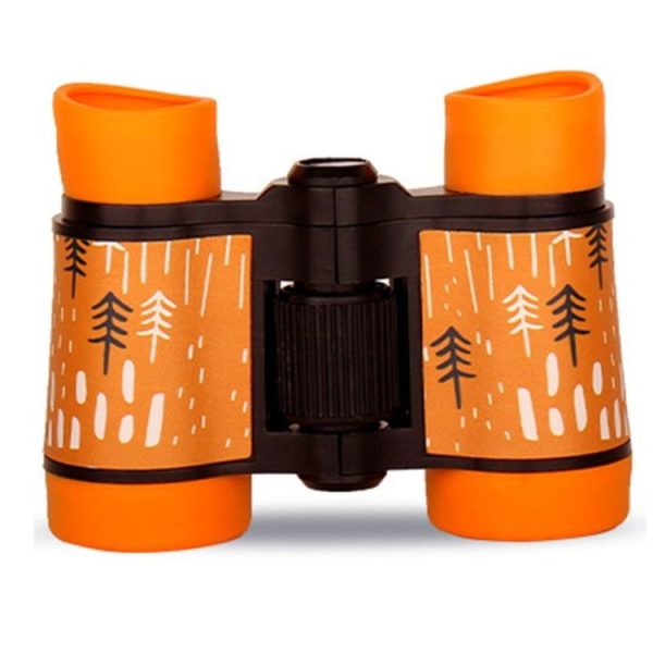 4X30 Binocular Telescope Bird Watching Telescope Gifts for Children (Rain Season Yellow)