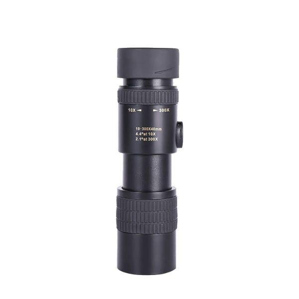 10-300x40 Monocular HD Telescope BAK4 Prism Telescope, Style: Standard