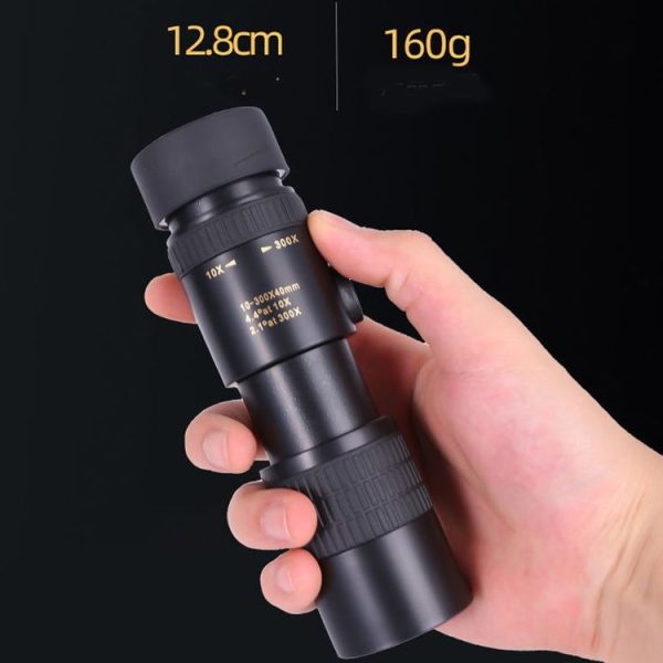 10-300x40 Monocular HD Telescope BAK4 Prism Telescope, Style: Standard - Image 6