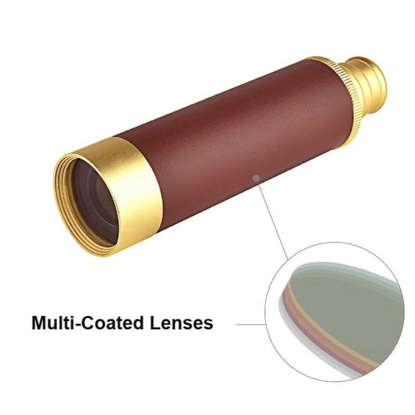 25x32 Pirate High Power Monocular Pocket Telescope, Style: Standard - Image 4